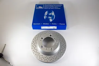 ATE Ceramic Rear Disc Brake Rotor - 98635240301